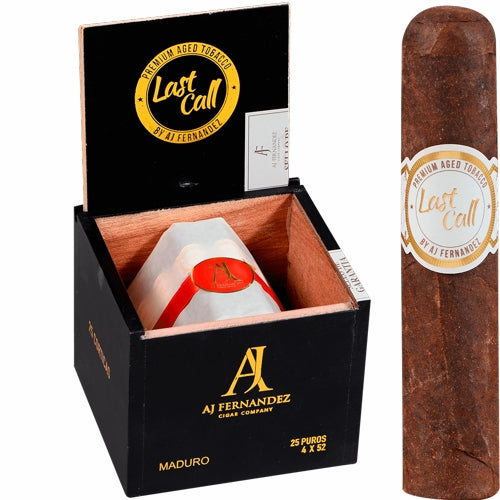 A.J. Fernandez Last Call Maduro Corticas (4" x 52)