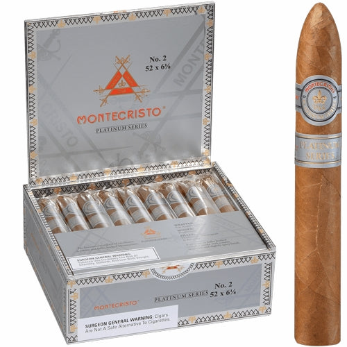 Montecristo Platinum No. 2 Belicoso - Box of 27