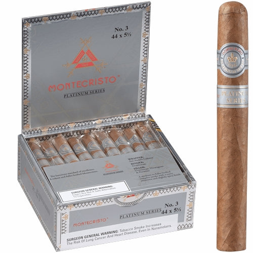 Montecristo Platinum #3 Corona Cigars - Box of 27
