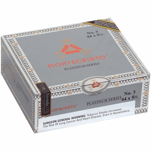 Montecristo Platinum #3 Corona Cigars - Box of 27