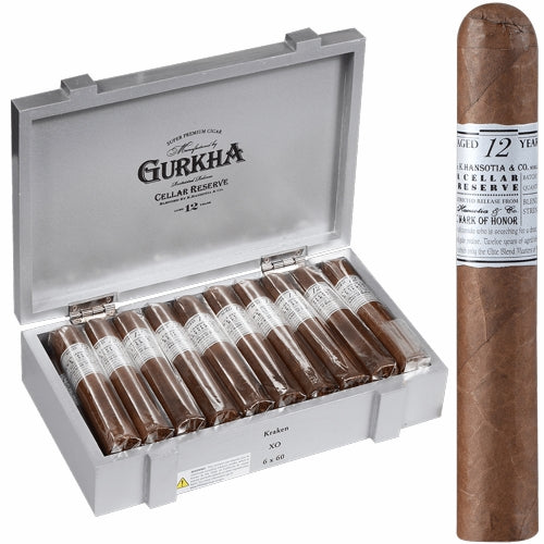 Gurkha Cellar Reserve Platinum 12-Year Kraken (6" x 60)