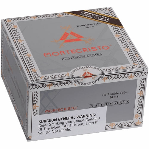 Montecristo Platinum La Habana Rothchilde Tube Robusto - Box of 15