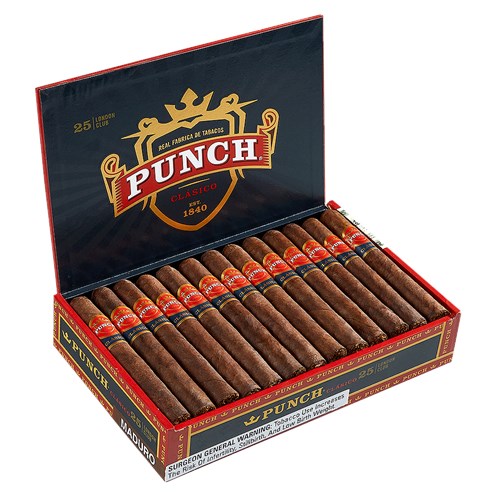 Punch - London Club Maduro (Corona) - Box of 25