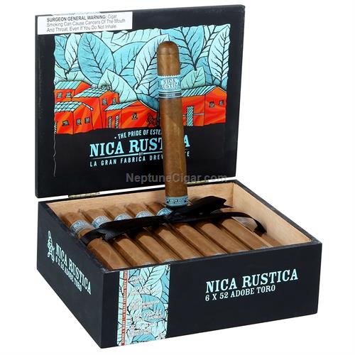 Drew Estate Nica Rustica Adobe 6&quot;x 52 (Toro) Cigars