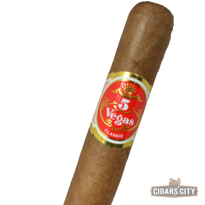 5 Vegas - Classic - Double Corona - Box of 25 - CigarsCity.com