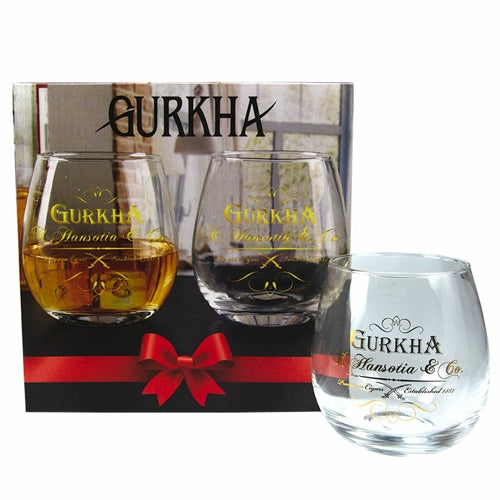 Gurkha: 4 pc Whisky Glass Set 15oz