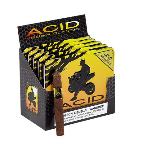 Acid Krush Gold Sumatra Cigarillos by Drew Estate - CigarsCity.com