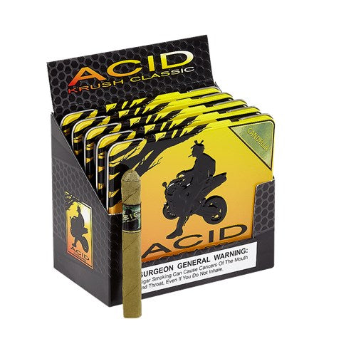 Acid Krush Green Candela Cigarillos (4&quot; x 32) by Drew Estate