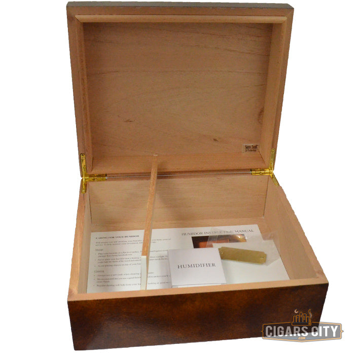 Arcadian Cigar Humidor - 35-50 Capacity - CigarsCity.com