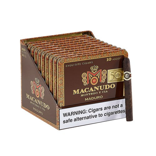 Macanudo Maduro Ascot Cigars - Cigars City