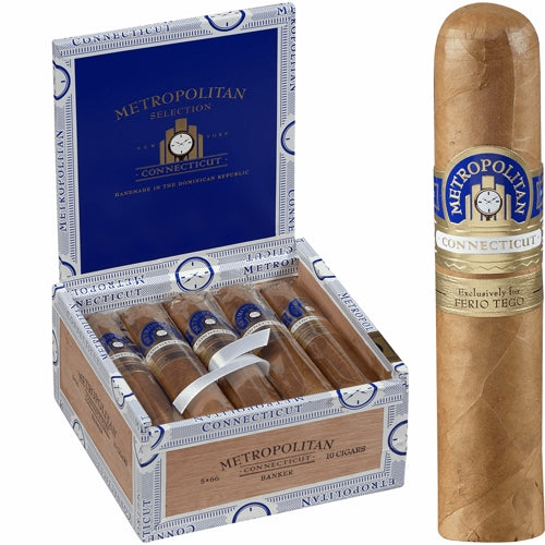 Ferio Tego Metropolitan Connecticut Banker 5.0&quot; x 66 (Robusto Gordo)