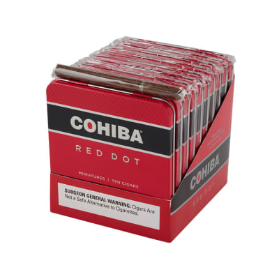 Cohiba Red Dot Miniatures Cigarillo (3.7" x 24) - CigarsCity.com