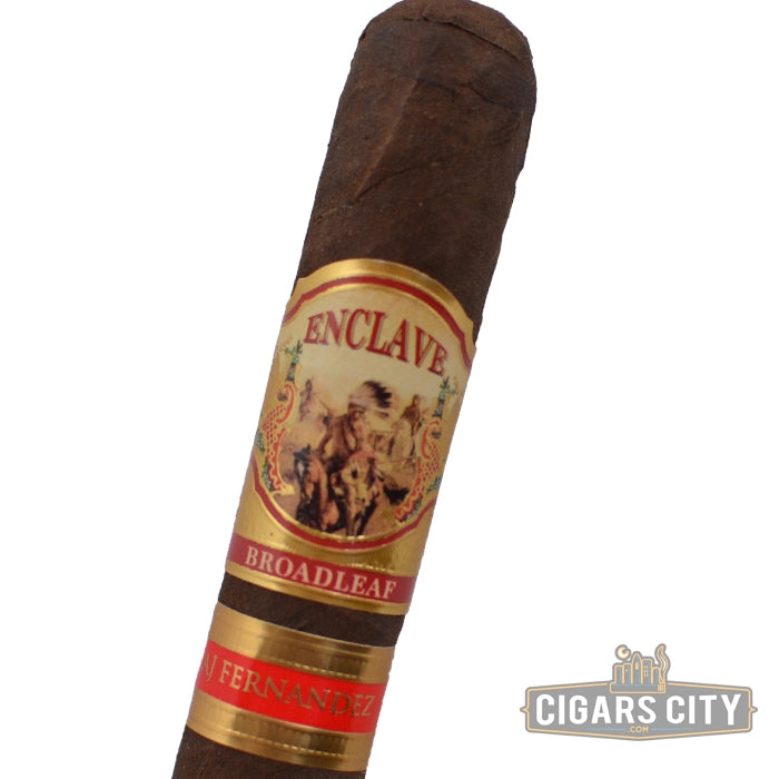 AJ Fernandez Enclave Broadleaf Robusto (5.0&quot; x 52) - CigarsCity.com