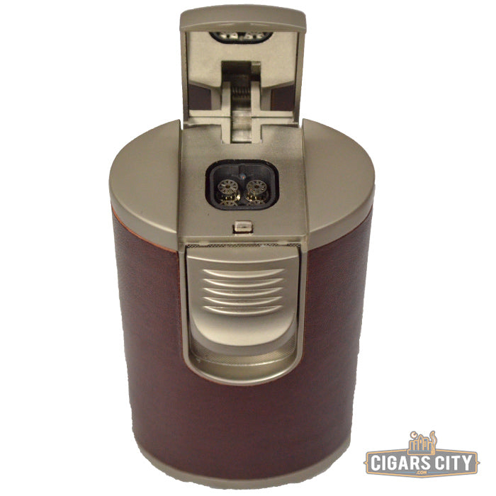 JetLine DT-101 Quad Tabletop Lighter - CigarsCity.com
