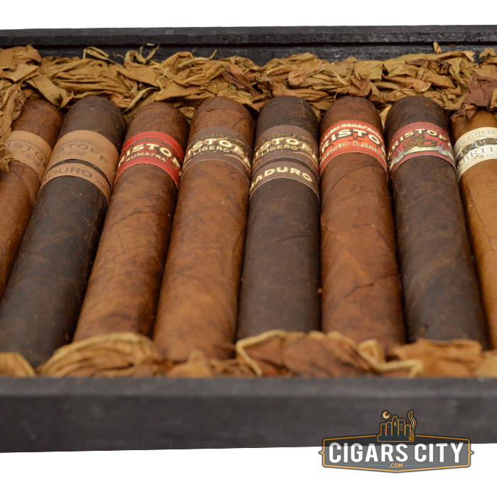 Kristoff Robusto 8-Cigar Sampler Box - CigarsCity.com