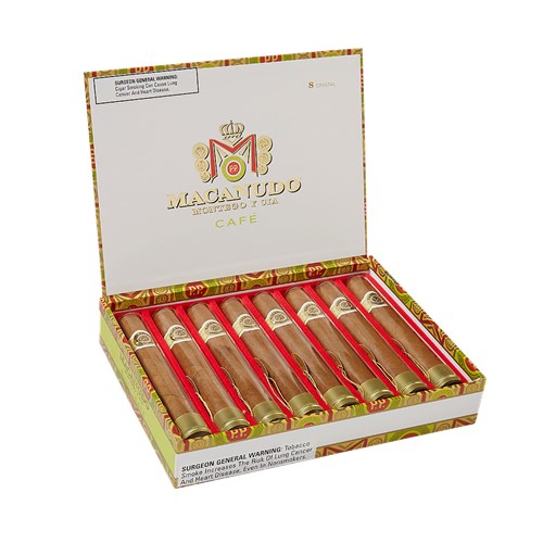 Macanudo - Cafe - Crystal Tubes (Robusto)  - Box of 8