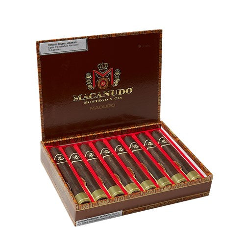 Macanudo - Maduro - Crystal Tubes Maduro (Robusto)  - Box of 8