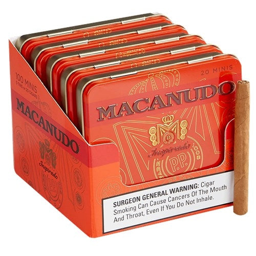Macanudo Inspirado Orange Mini (Cigarillo) Tin of 20 - CigarsCity.com