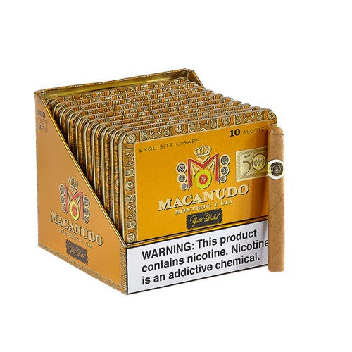 Macanudo - Gold Label - Ascot (Cigarillo) - Box of 100