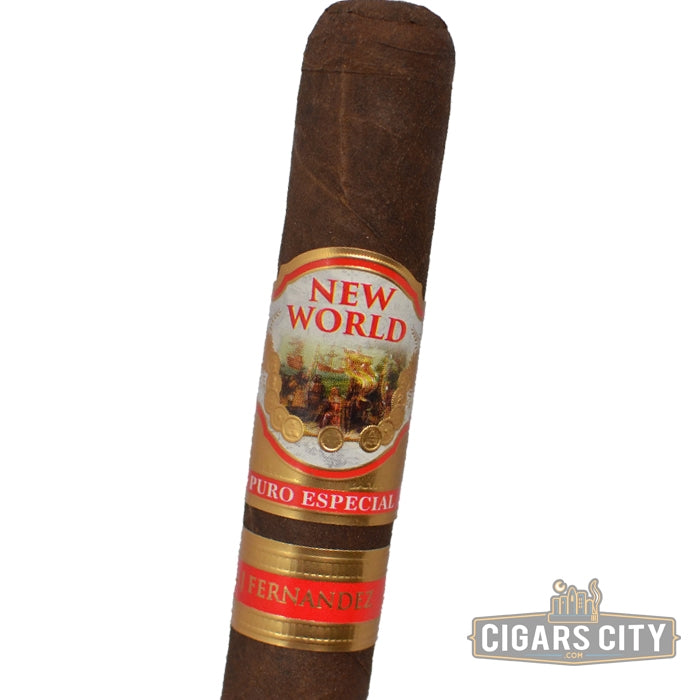 AJ Fernandez New World Puro Especial Robusto (5.5&quot; x 52) - CigarsCity.com