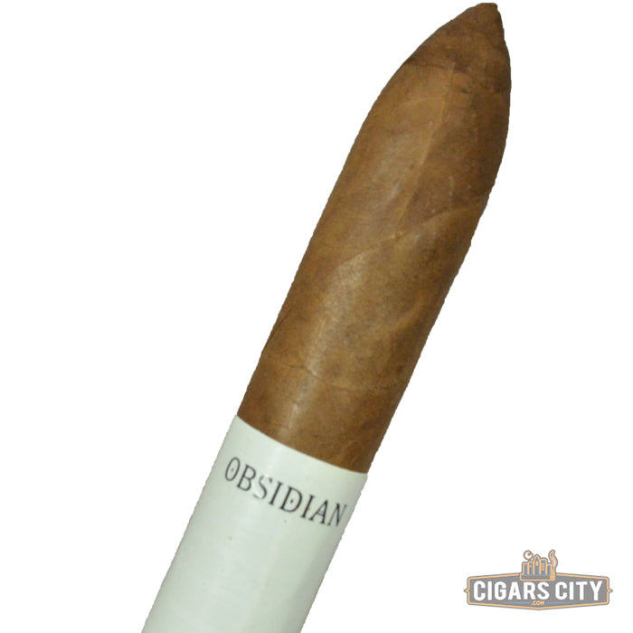 Obsidian White Noise 6.3" x 52 (Belicoso) - CigarsCity.com