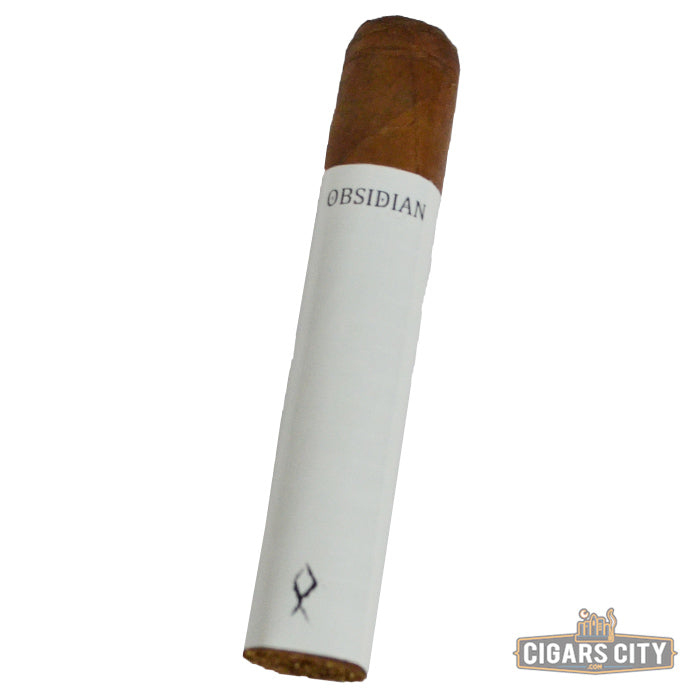 Obsidian White Noise 4.5" x 60 (Gordo) - CigarsCity.com
