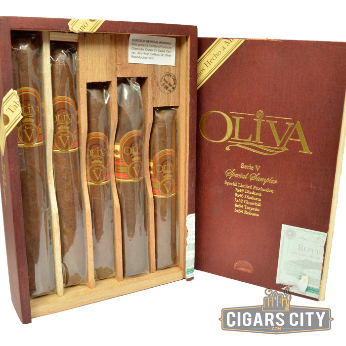 Oliva Serie V Cigar Sampler - CigarsCity.com