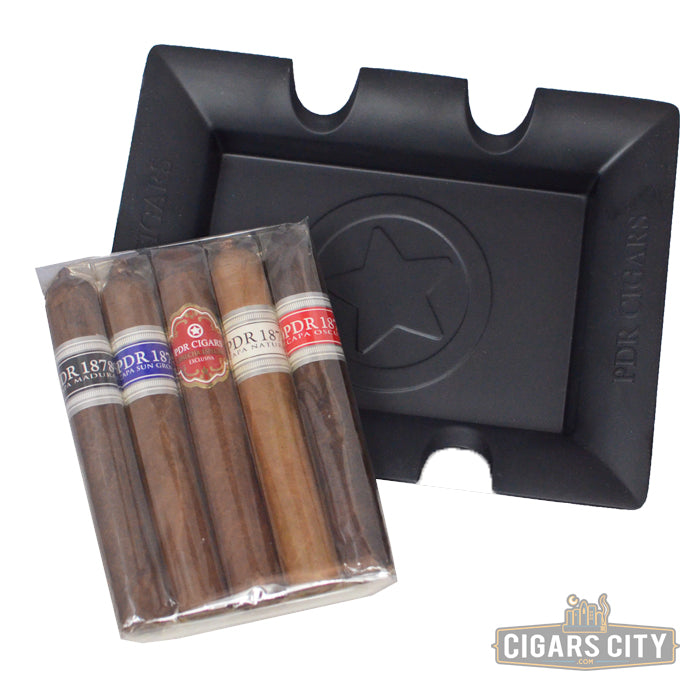 Pinar del Rio Cigar Sampler with Ashtray - CigarsCity.com