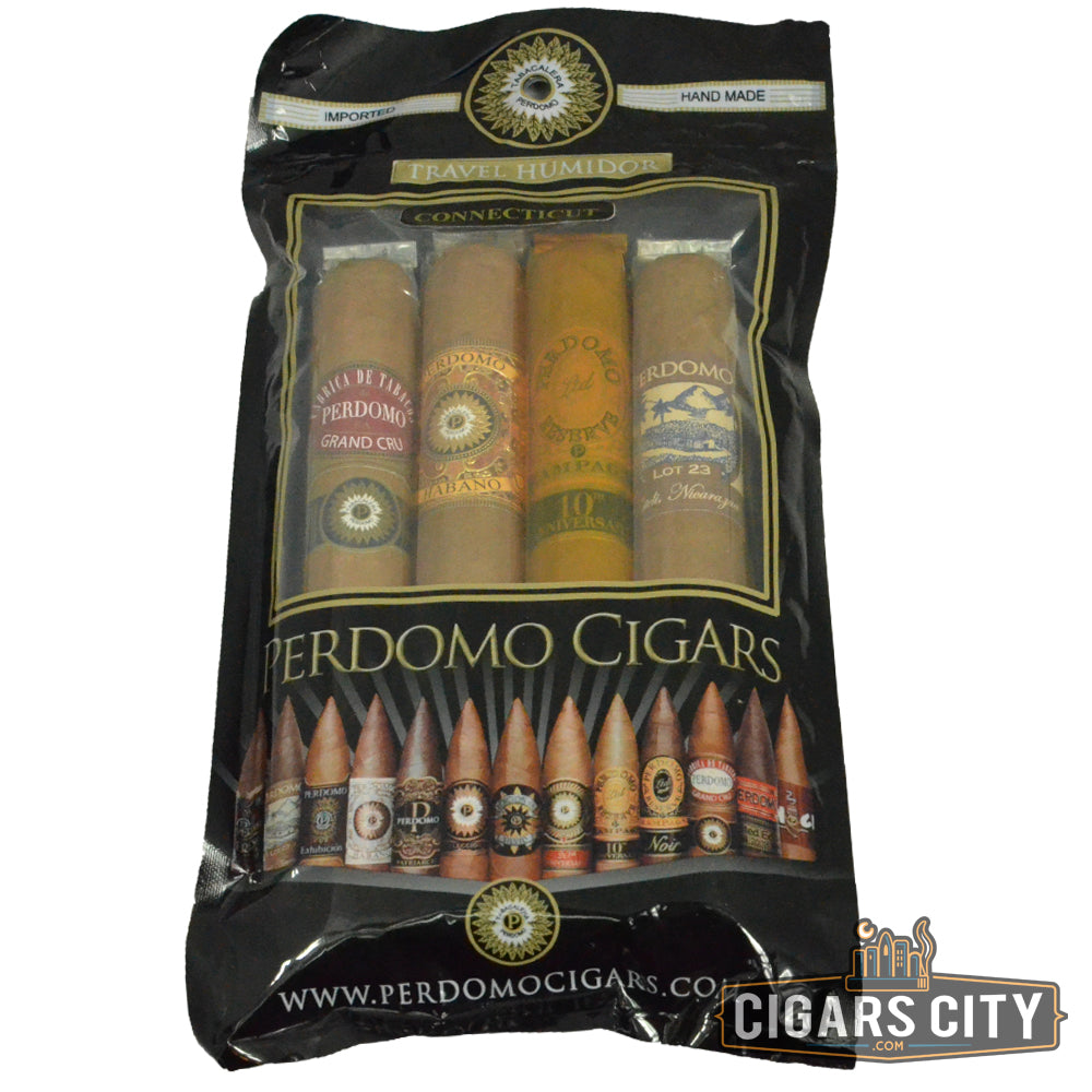 Perdomo Connecticut Humidified Sampler - CigarsCity.com