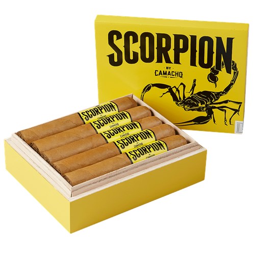 Camacho Scorpion Connecticut Super Gordo (7&quot; x 70) Box of 10