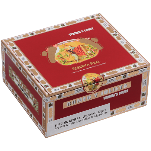 Romeo y Julieta Reserva Real Verona&#39;s Court Tube Corona (5.5&quot; x 44)