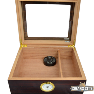 Cheap Humidor for Sale - Glass Imported Humidor For Sale Online - CigarsCity.com