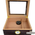 Whitetail Glass Top Humidor - 50 Cigar Humidor - CigarsCity.com