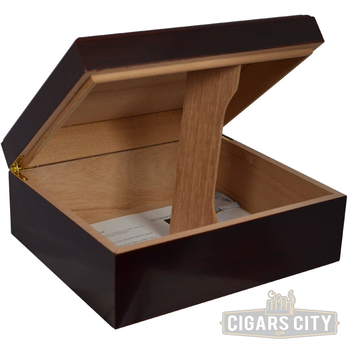 Yukon Cherry Humidor (35-50 Cigar Capacity) - CigarsCity.com