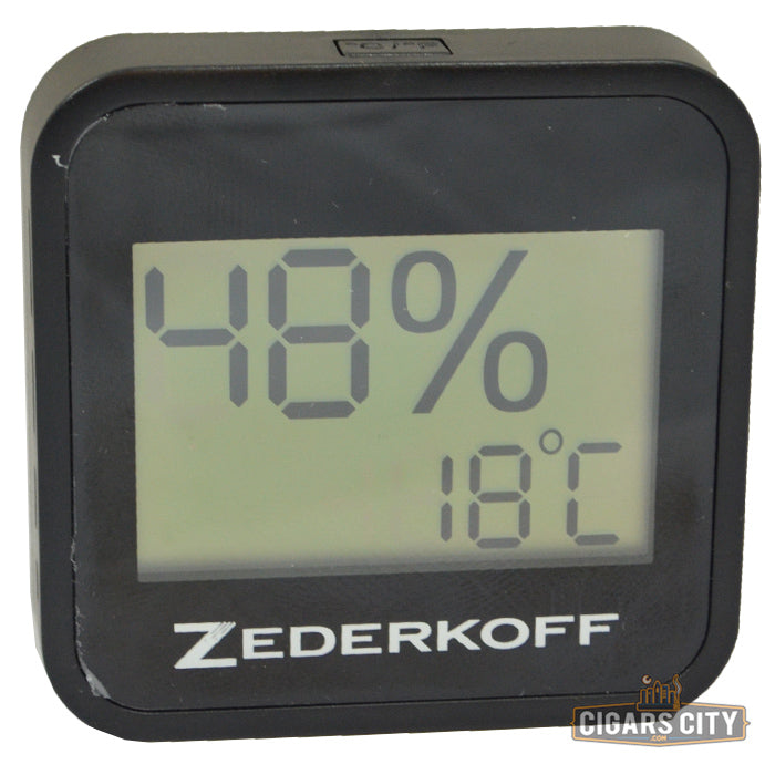 Zederkoff Digital Hygrometer - Square and Round - CigarsCity.com
